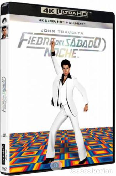 Cine: Fiebre Del S&aacute;bado Noche (Edici&oacute;n 45 aniversario) (4K UHD + BD)