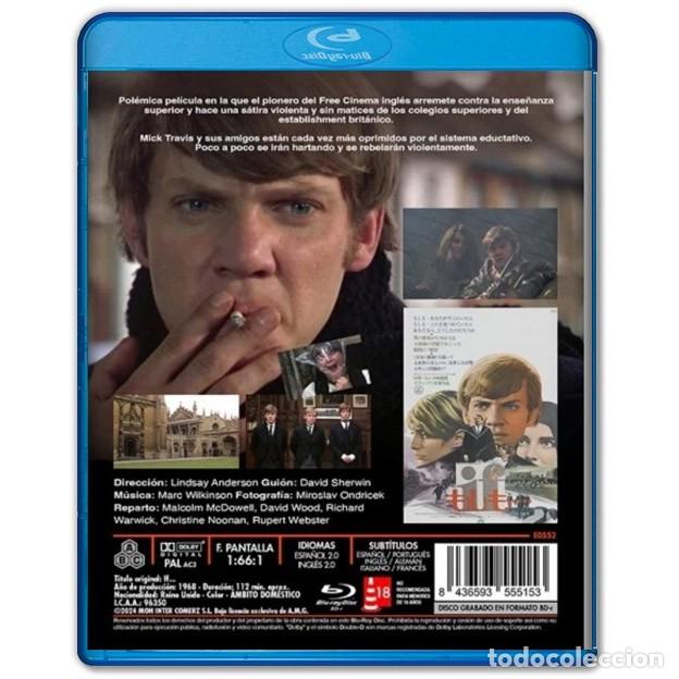 Cine: IF.... Bluray (Drama, Malcolm McDowell) - Foto 2