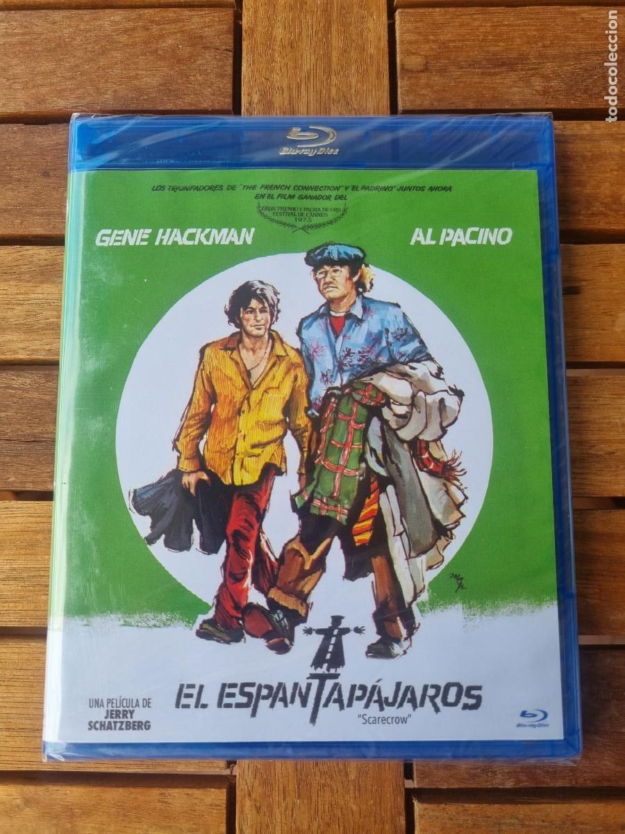 Cine: El espantap&aacute;jaros - Blu-ray nuevo - Scarecrow - Gene Hackman y Al Pacino