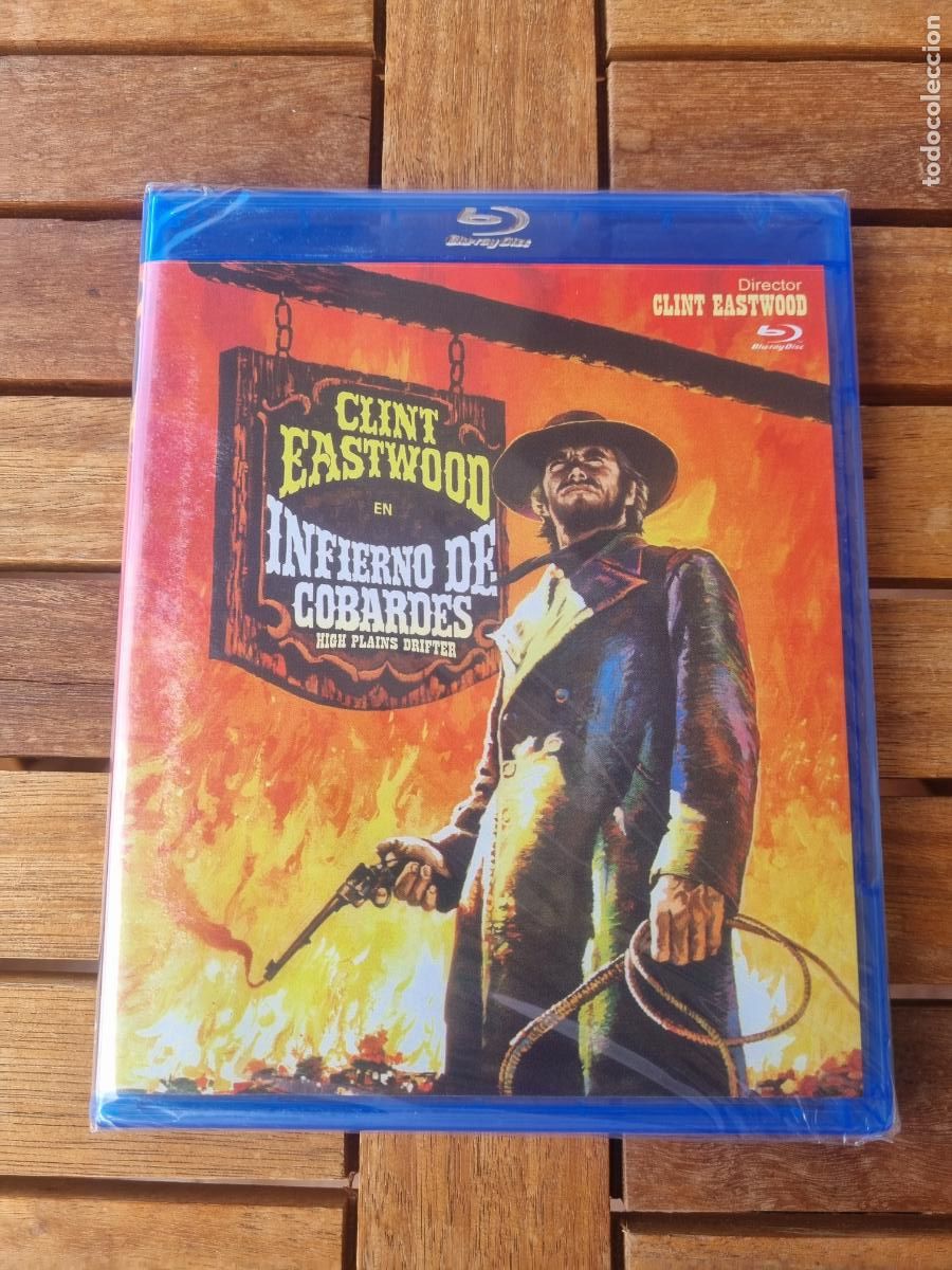 Cine: Infierno de Cobardes - Blu-ray nuevo - High Plains Drifter - Clint Eastwood