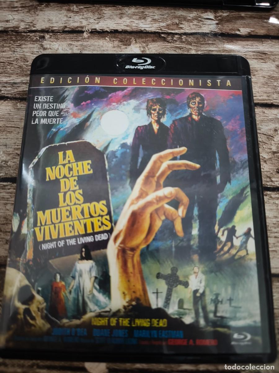 Cine: BLU RAY - LA NOCHE DE LOS MUERTOS VIVIENTES - GEORGE A. ROMERO - LEER DESCRIP. CONDICIONES DE VENTA