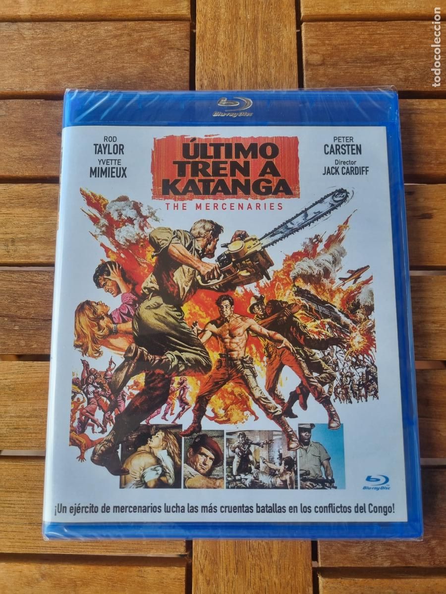 Cine: &Uacute;ltimo tren a Katanga - Blu-ray nuevo - The mercenaries