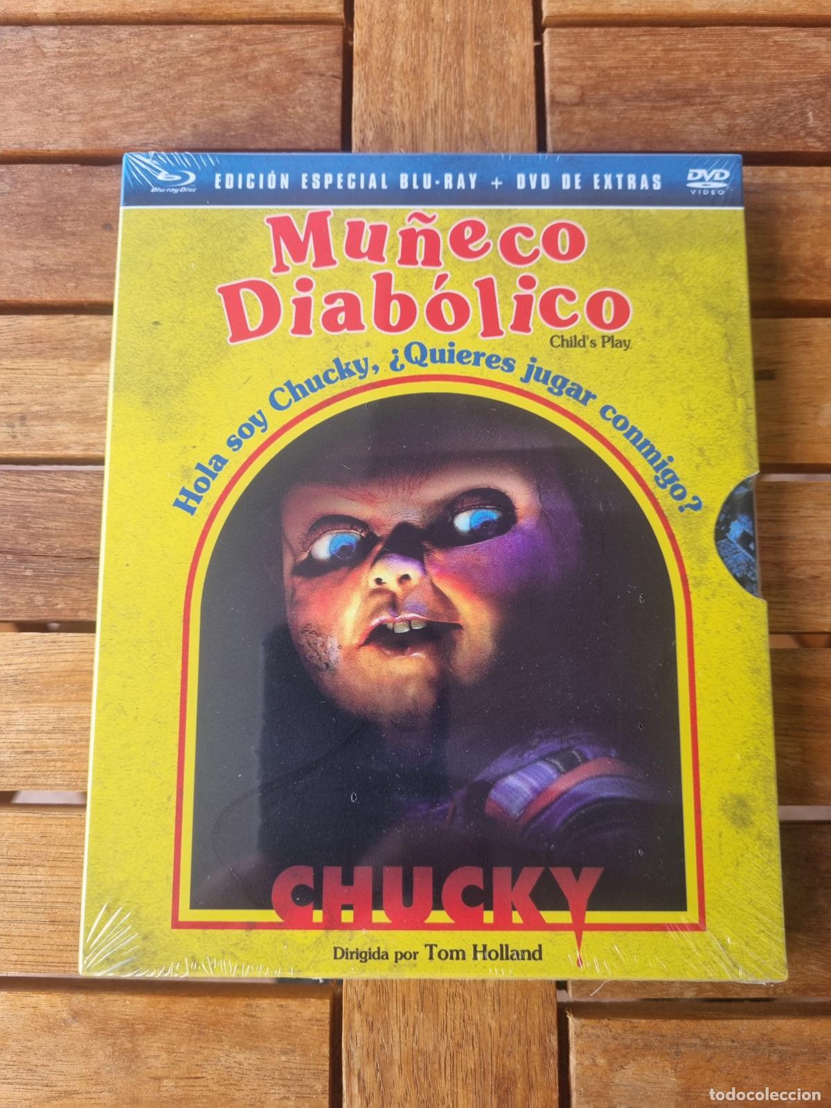 Cine: Mu&ntilde;eco diab&oacute;lico - Blu-ray nuevo - Child's play - Blu-ray + DVD de extras - Slipcover