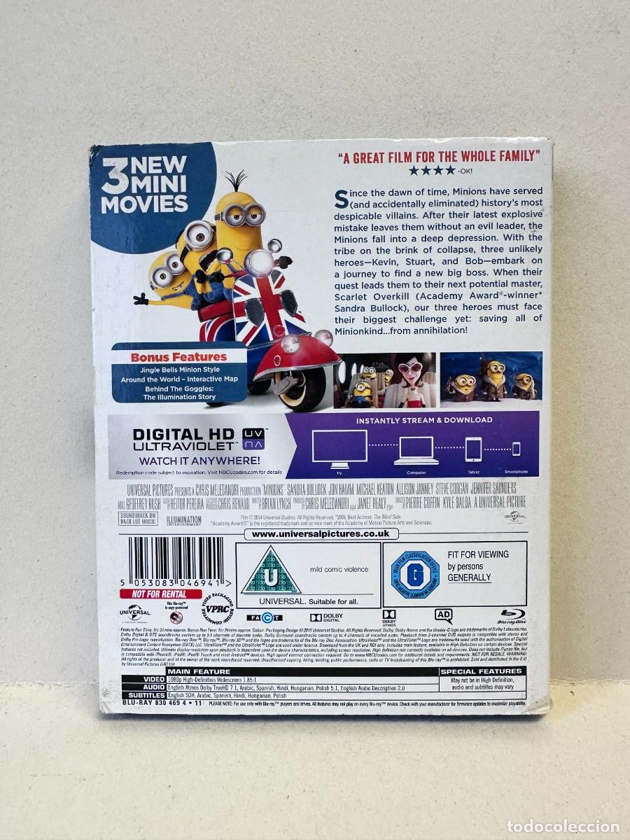 Cine: Minions (Blu-Ray) UK - Foto 2