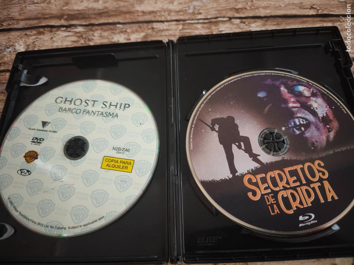 Cine: BLU RAY - SECRETOS DE LA CRIPTA - LEER DESCRIPCI&Oacute;N Y CONDICIONES DE VENTA - Foto 3