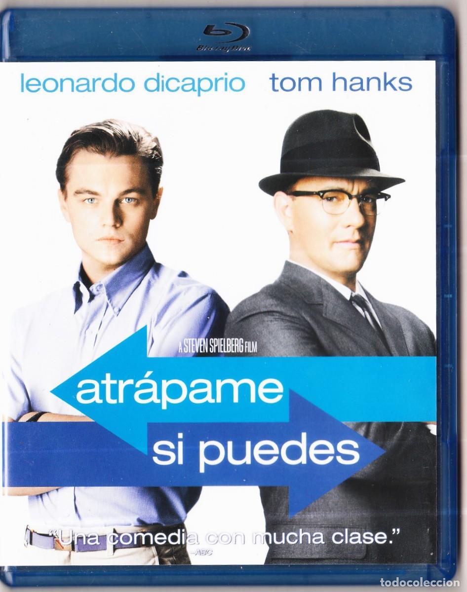 Cine: ATR&Aacute;PAME SI PUEDES de Steven Spielberg con Leonardo DiCaprio, Tom Hanks. BLU-RAY.
