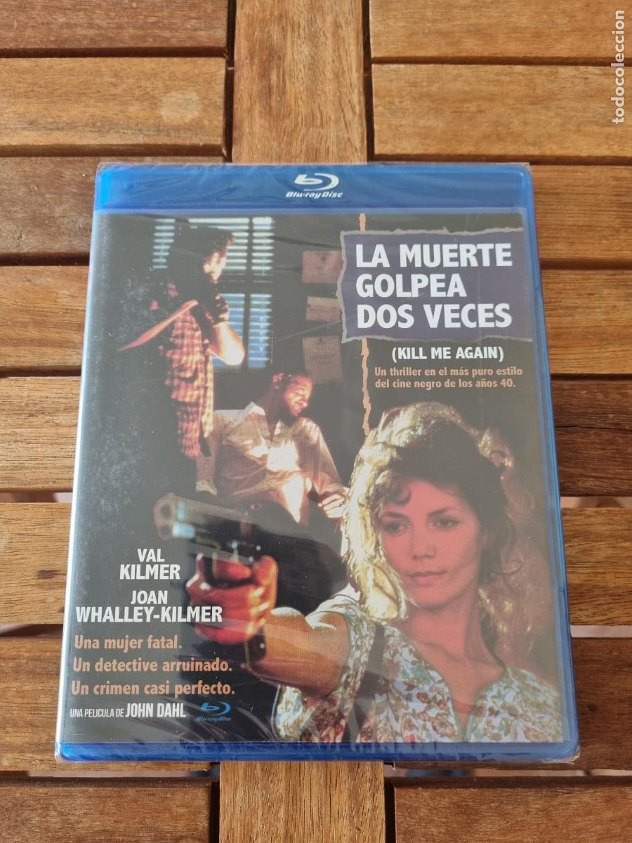 Cinema: La muerte golpea dos veces - Blu-ray nuevo - Kill me again - Val Kilmer