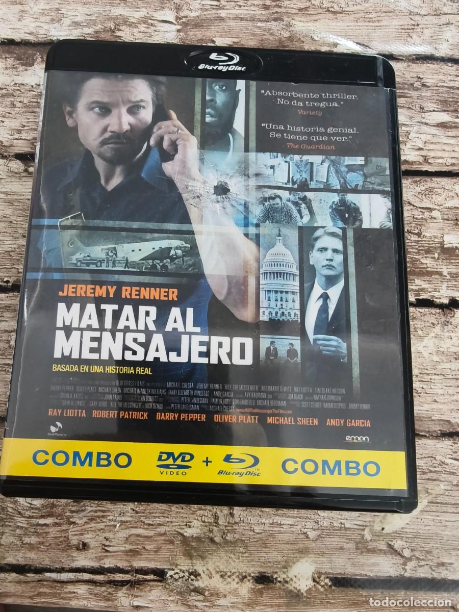 Cinema: DVD + BLU RAY - MATAR AL MENSAJERO - JEREMY RENNER - LEER CONDICIONES DE VENTA