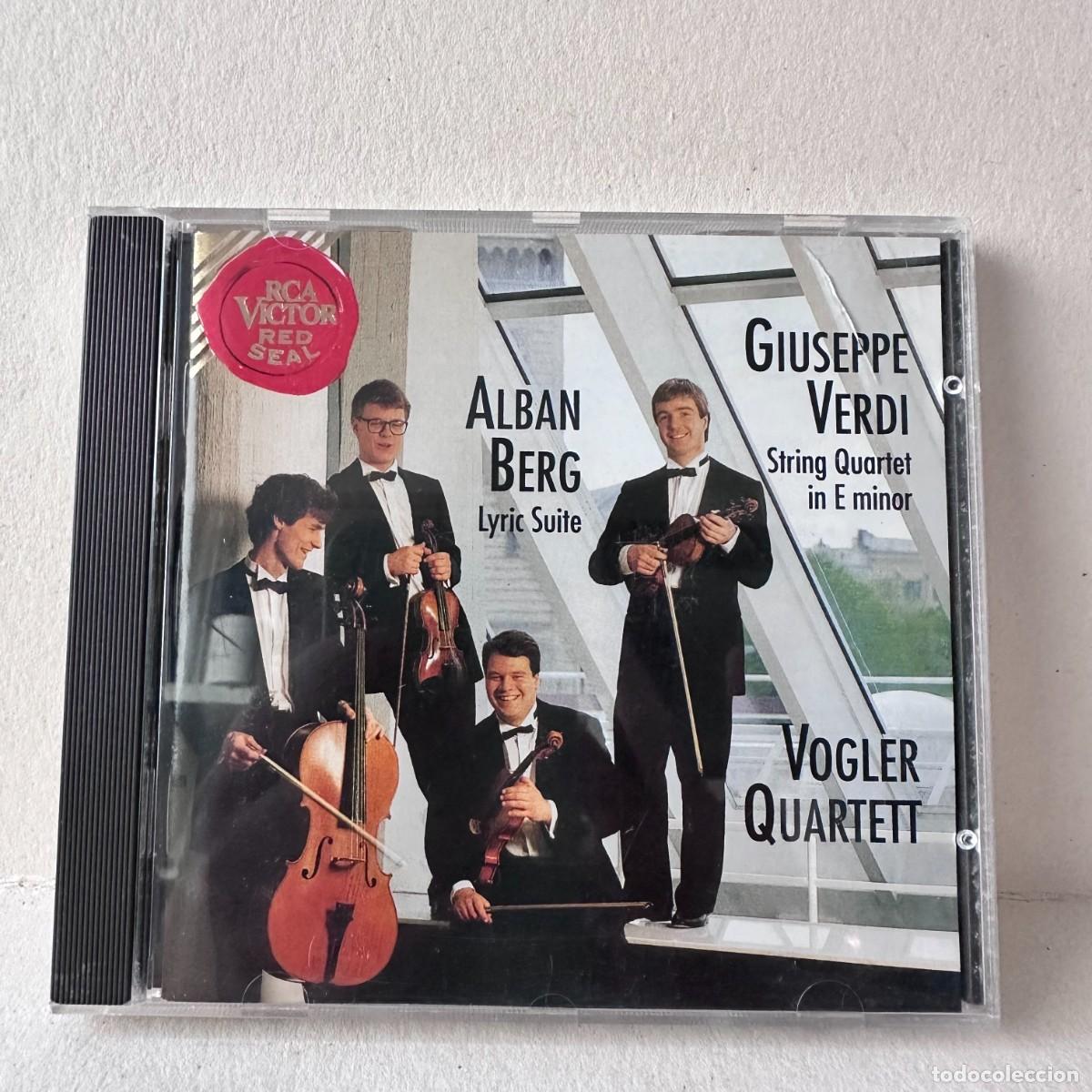 Cinema: Berg, Verdi - Vogler Quartett - Lyric Suite, String Quartet (CD)