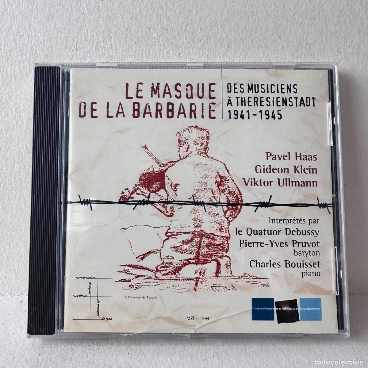 Cinema: Haas, Klein, Ullmann - Quatuor Debussy - Le Masque De La Barbarie (CD)