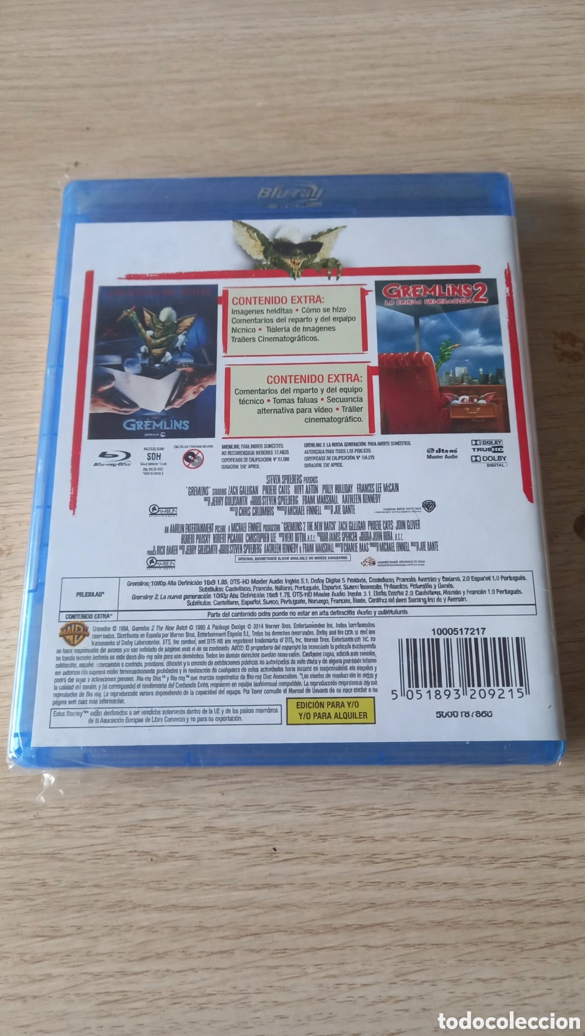 Cine: Blu-ray Los Gremlins y los Gremlins 2 - Foto 2