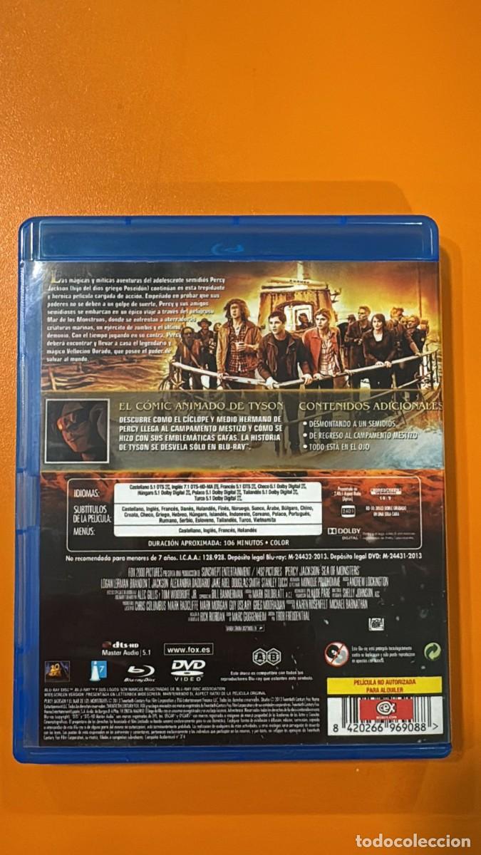 Cine: Percy Jackson Y El Mar De Los Monstruos Blu-Ray [Blu-ray] - Foto 3