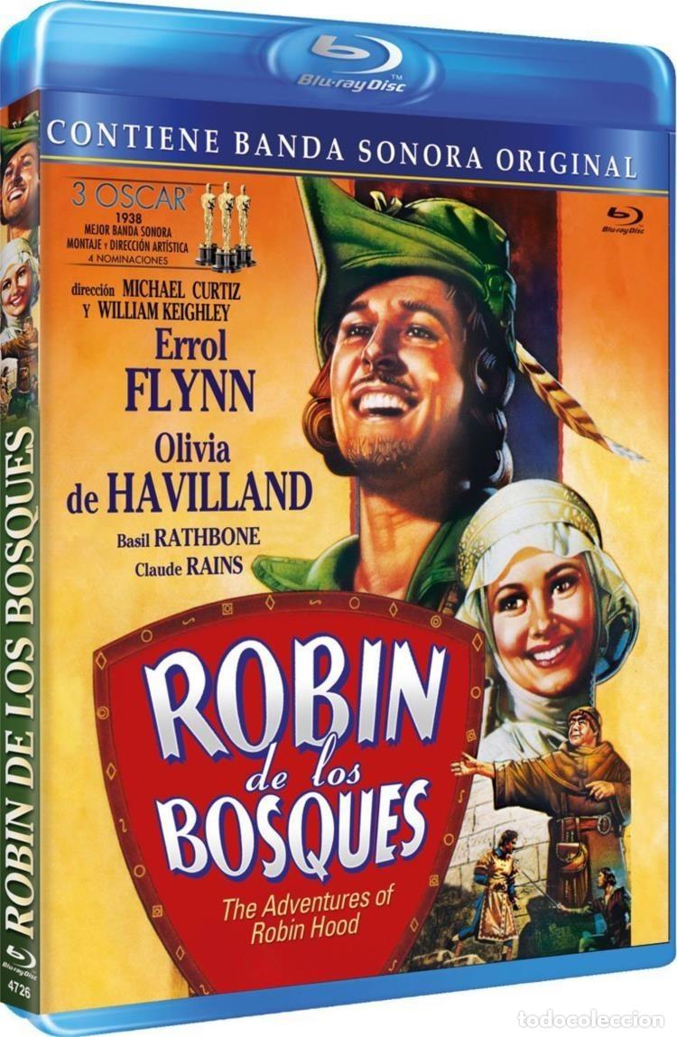 Cin&eacute;ma: Robin De Los Bosques (Nueva Edici&oacute;n) (Blu-Ray) (The Adventures Of Robin Hood)