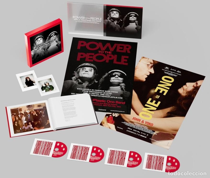 Cinema: Power To The People (4 Blu-Ray) - YOKO ONO THE PLASTIC ONO BAND JOHN LENNON - Edici&oacute;n Deluxe