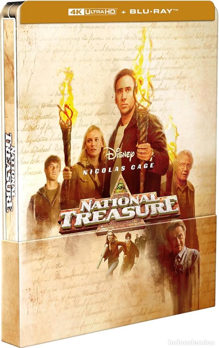 Cine: NATIONAL TREASURE / La b&uacute;squeda (Jon Turteltaub, 2004) - EDICION METALICA 4K UHD