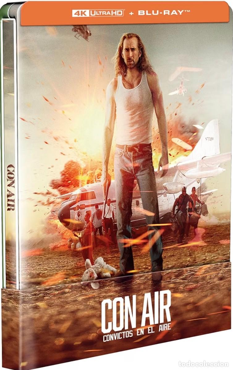 Cine: Con Air (Convictos en el aire) (Simon West, 1997) - EDICION METALICA 4K UHD