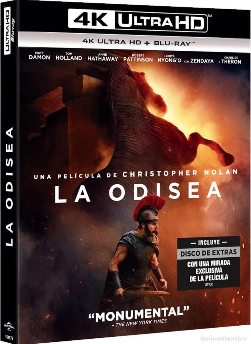 Cine: LA ODISEA (Christopher Nolan, 2026) - EDICION 4K UHD - Foto 1