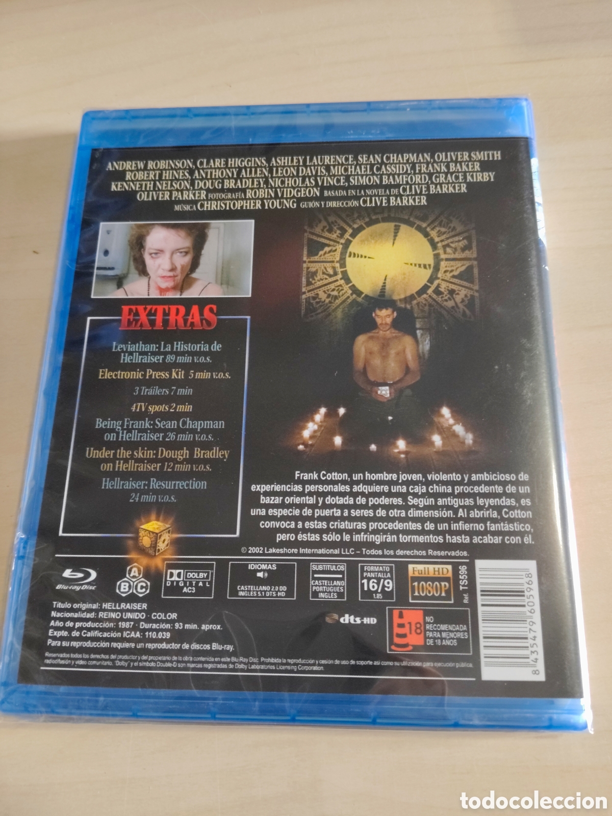 Cine: RB6 hellraiser BLURAY PRECINTADO - Foto 2