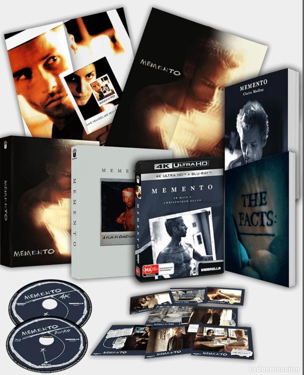 Kino: MEMENTO (Christopher NOLAN, 2000) - EDICION 4K UHD + BLURAY