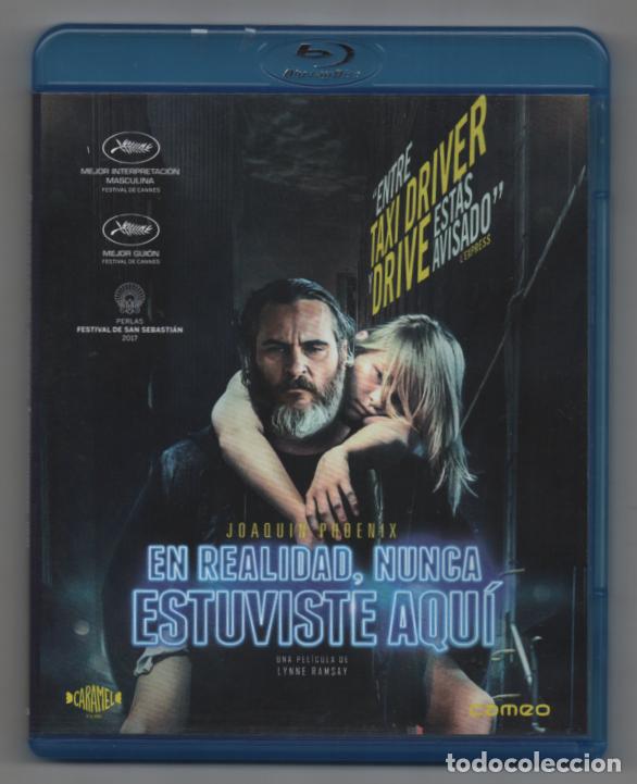 Cine: En realidad, nunca estuviste aqu&iacute;. Blu-ray. Lynne Ramsay, con Joaquin Phoenix