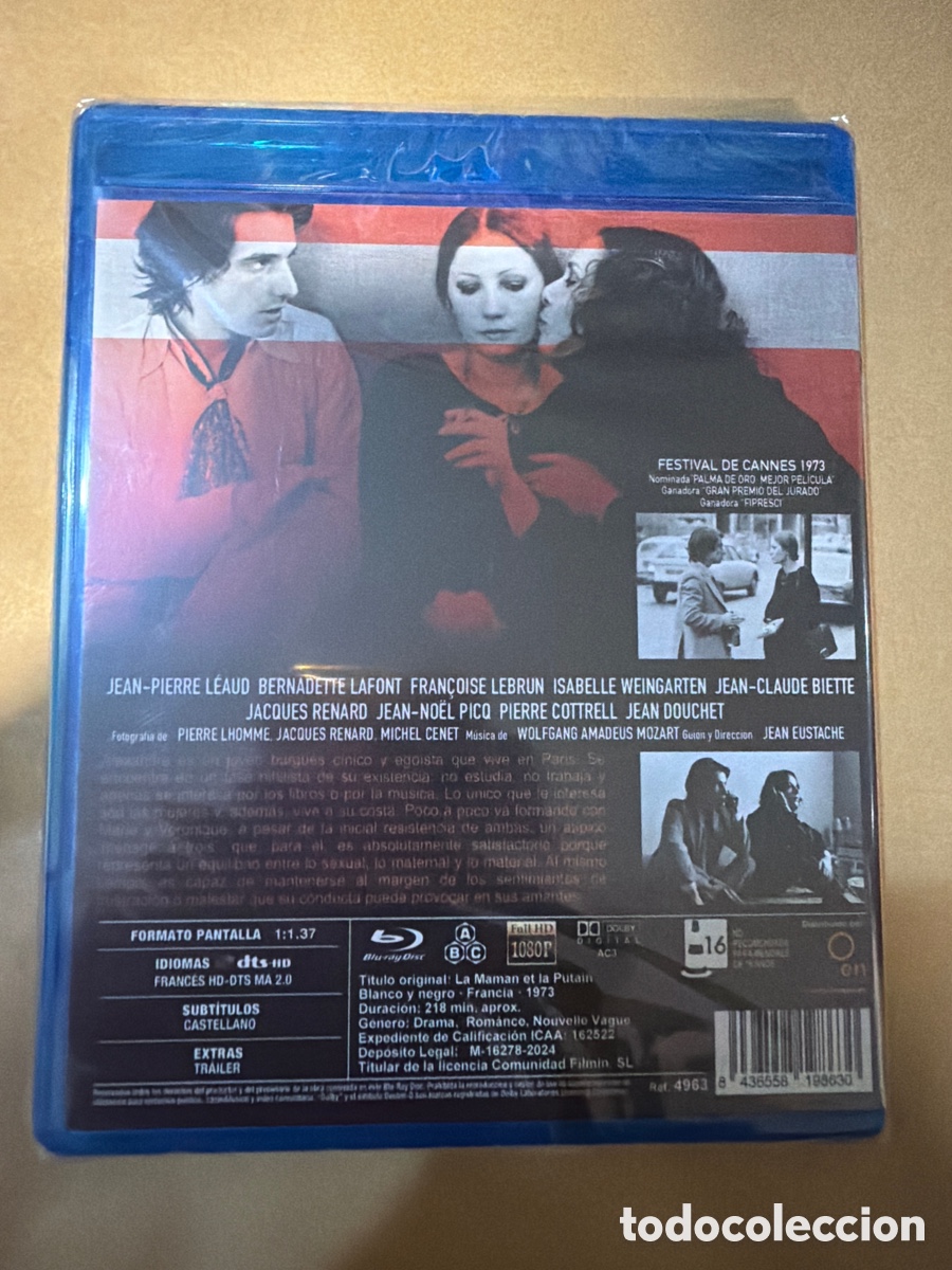 Cine: La mam&aacute; y la puta BLU-RAY PRECINTADO - Foto 2