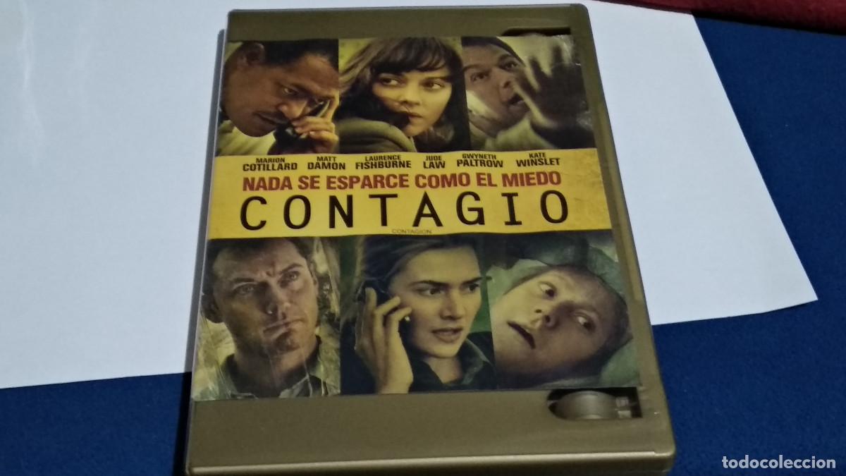 Cine: BLU-RAY DISC - CONTAGIO MARION COTILLARD - MATT DAMON - LAURENCE FISHBURNE - JUDE LAW