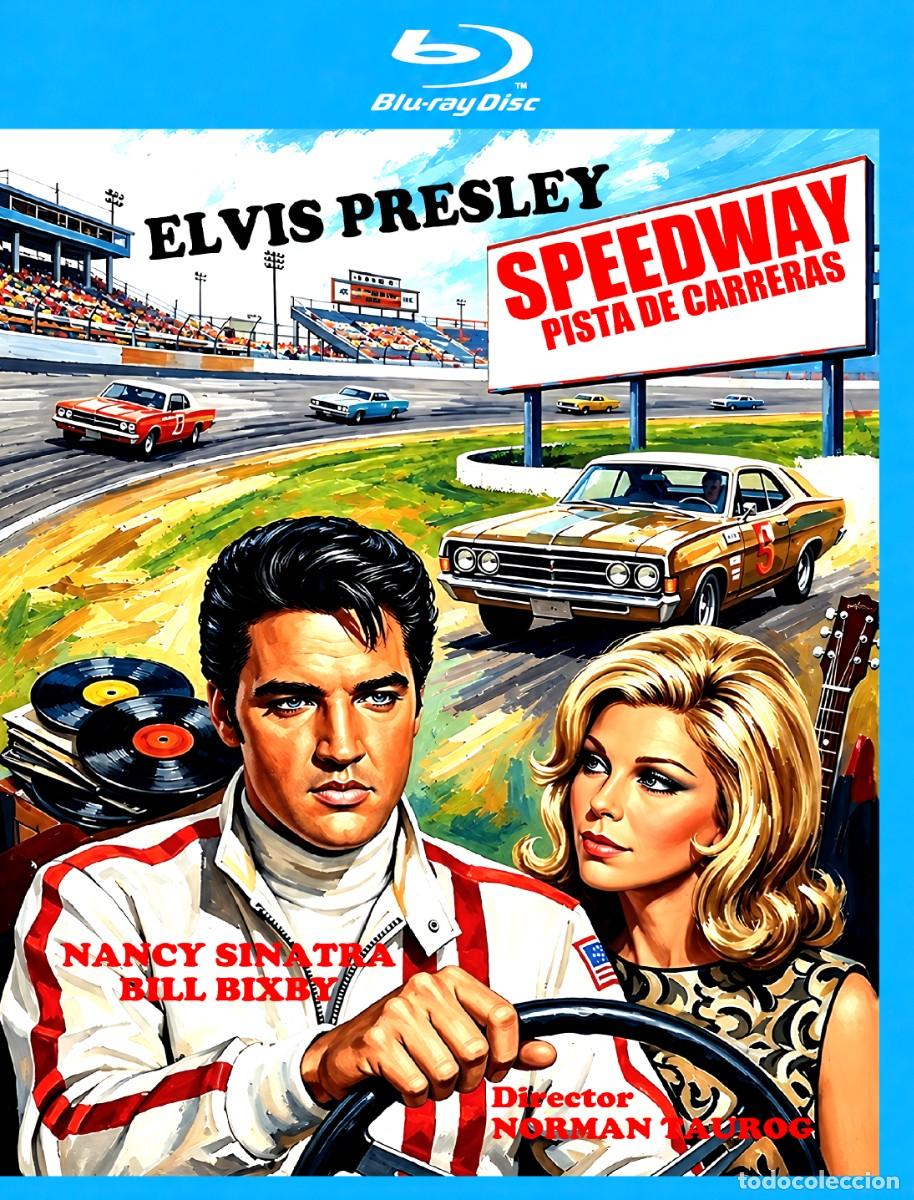 Cine: SPEEDWAY PISTA DE CARRERAS BLU-RAY DISC PRECINTADO IMPORTACI&Oacute;N ELVIS PRESLEY NANCY SINATRA