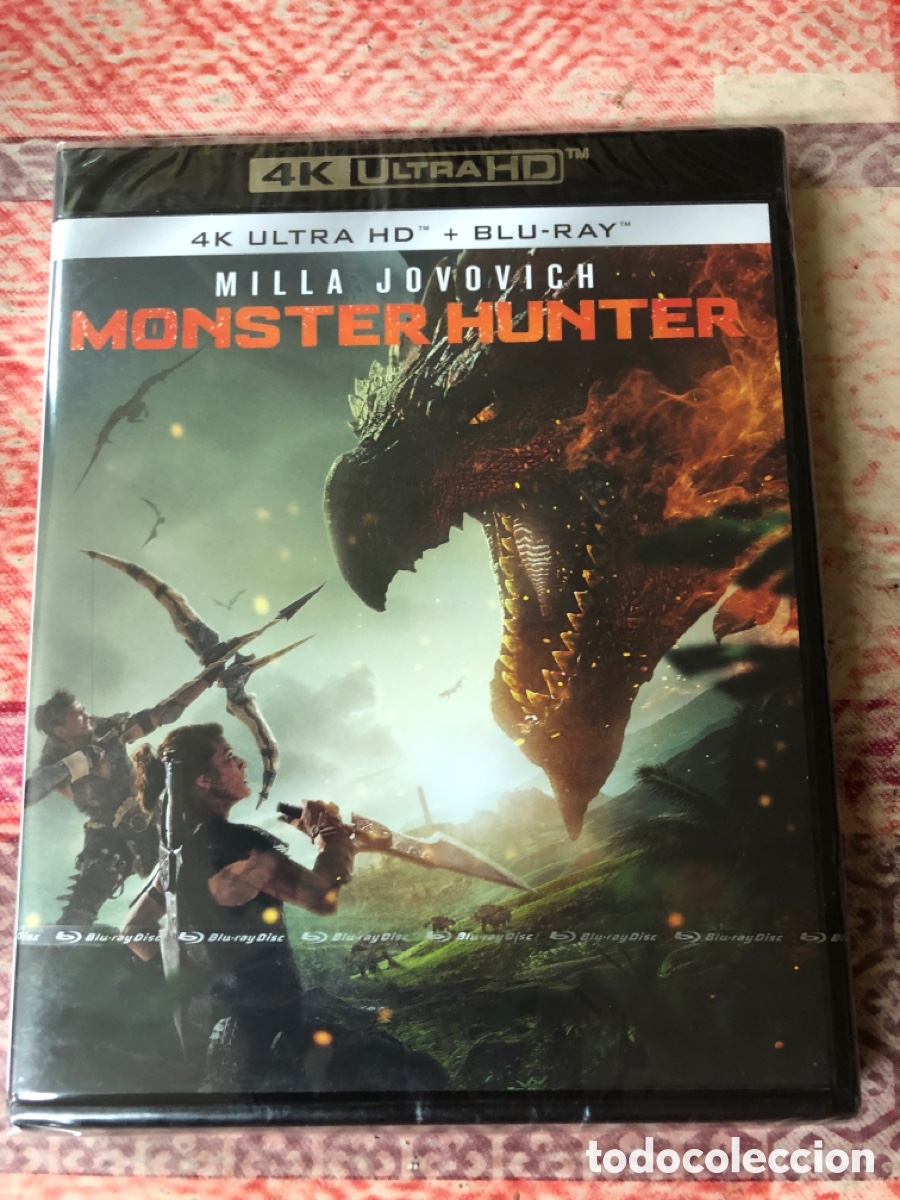 Cine: Monster hunter Bluray 4k Bluray precintado