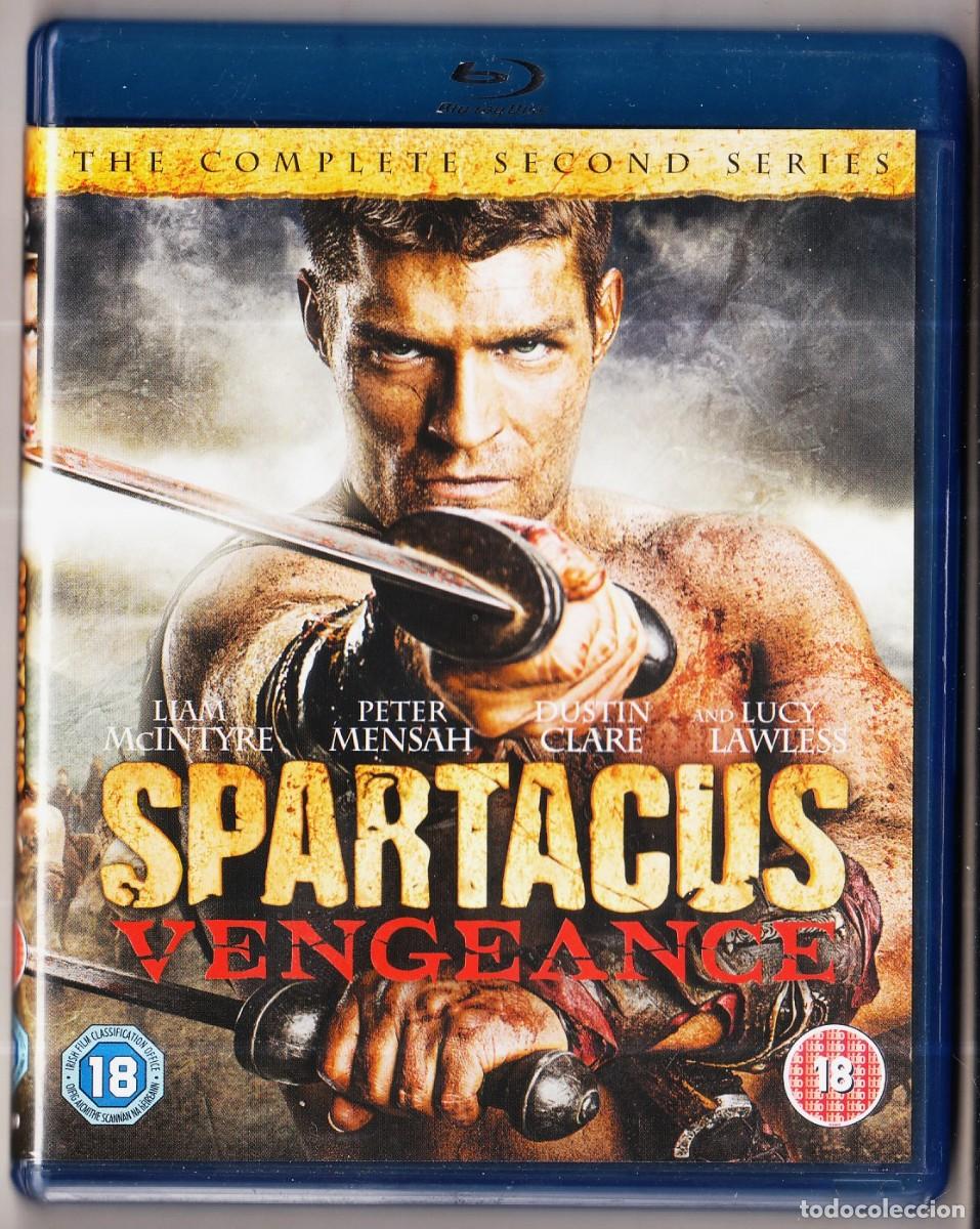Cine: SPARTACUS: VENGEACE solo en ingl&eacute;s - The complete second serie - 4 Blu-ray.