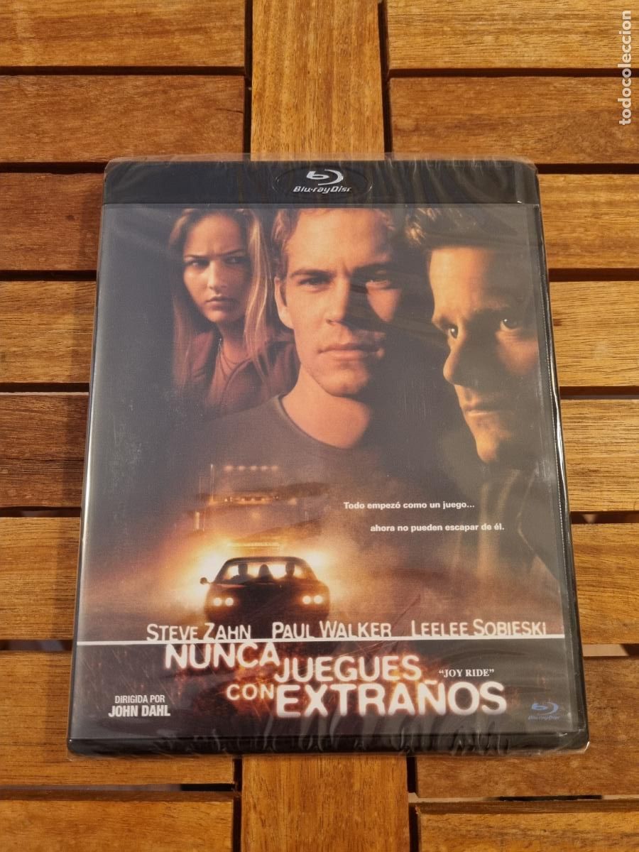 Cine: Nunca juegues con extra&ntilde;os - Blu-ray nuevo - Joy Ride - Paul Walker