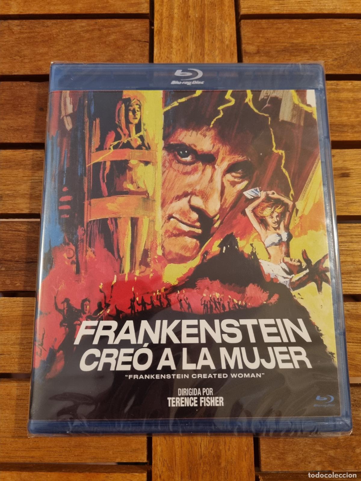Cine: Frankenstein cre&oacute; a la mujer - Blu-ray nuevo - Frankenstein created woman - Peter Cushing