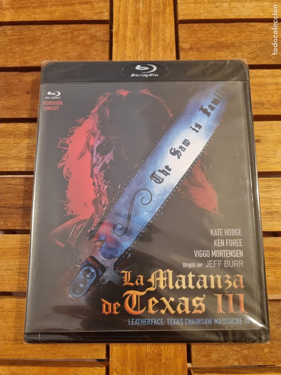 Cine: La Matanza de Texas III - Blu-ray nuevo - Leatherface: Texas Chainsaw Massacre III - Vigo Mortensen