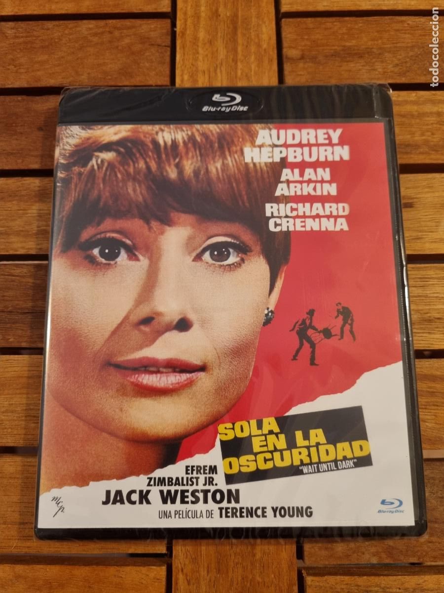 Cine: Sola en la oscuridad - Blu-ray nuevo - Wait until dark - Audrey Hepburn y Alan Arkin