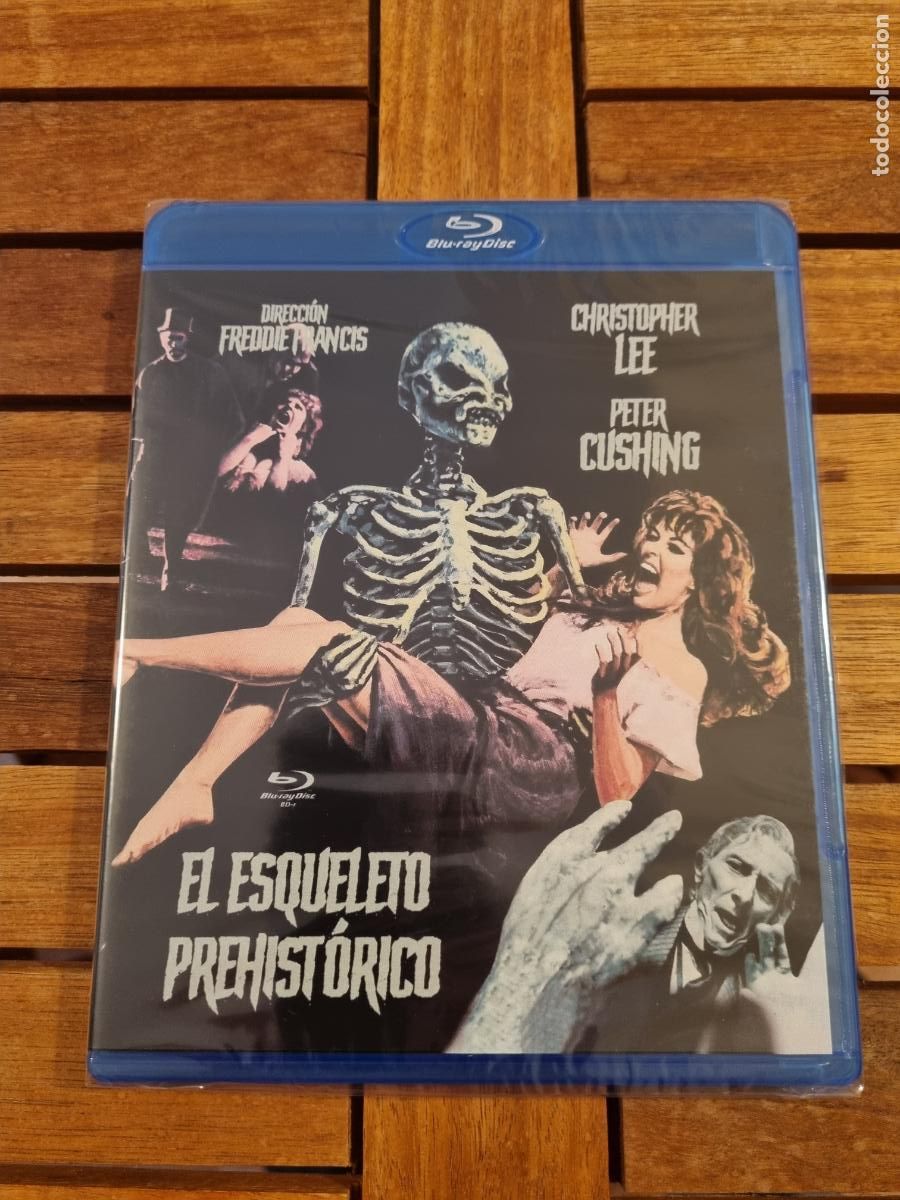Cine: El esqueleto prehist&oacute;rico - Blu-ray nuevo - The Creeping Flesh - Christopher Lee y Peter Cushing