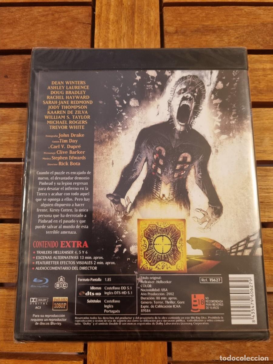 Cine: Hellraiser VI - Hellseeker - Blu-ray nuevo - Foto 2