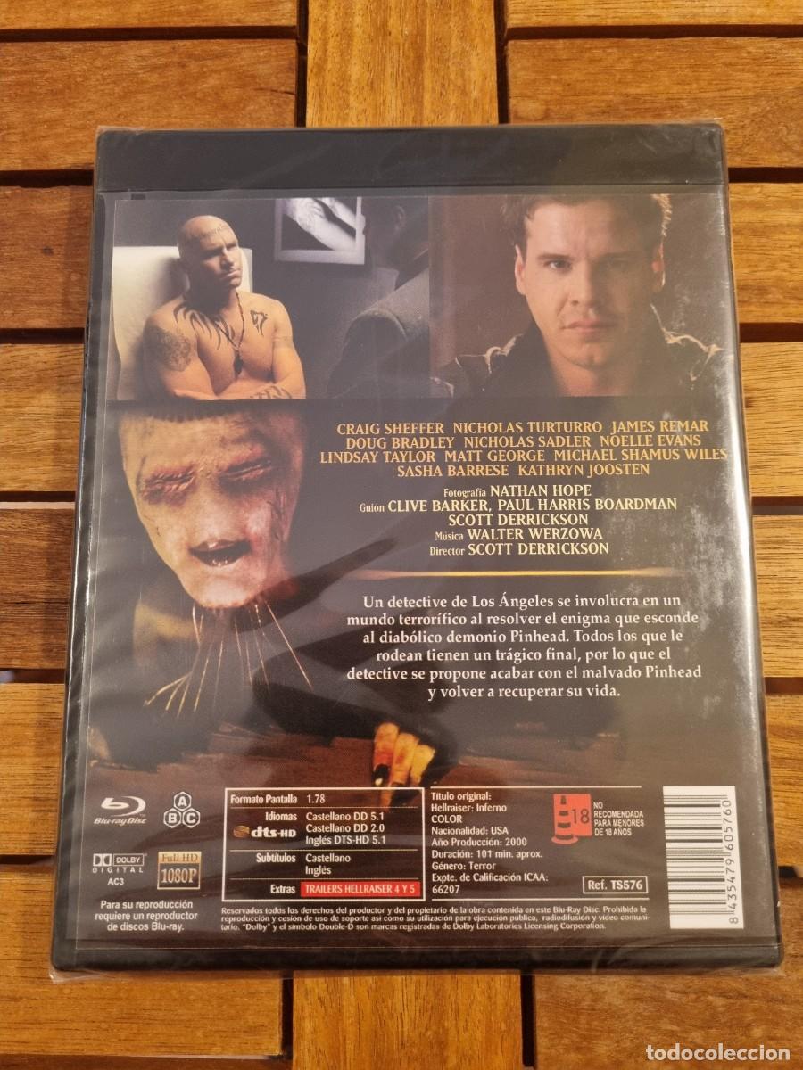 Cine: Hellraiser V - Inferno - Blu-ray nuevo - Foto 2