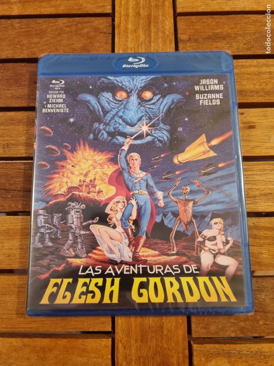 Cine: Las aventuras de Flesh Gordon - Blu-ray nuevo - Flesh Gordon