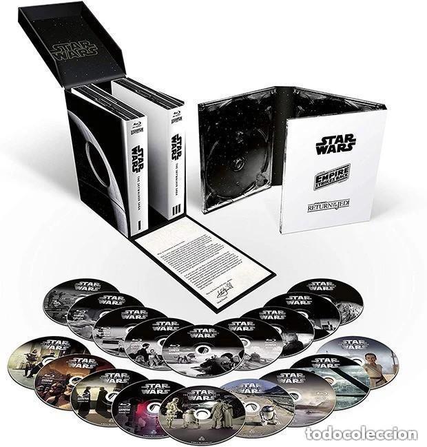 Cine: PACK STAR WARS: THE LA SAGA SKYWALKER COLECCI&Oacute;N 9 PEL&Iacute;CULAS + EXTRAS BLU-RAY PRECINTADO