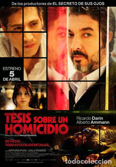 Cine: Tesis Sobre Un Homicidio- 8436540903396