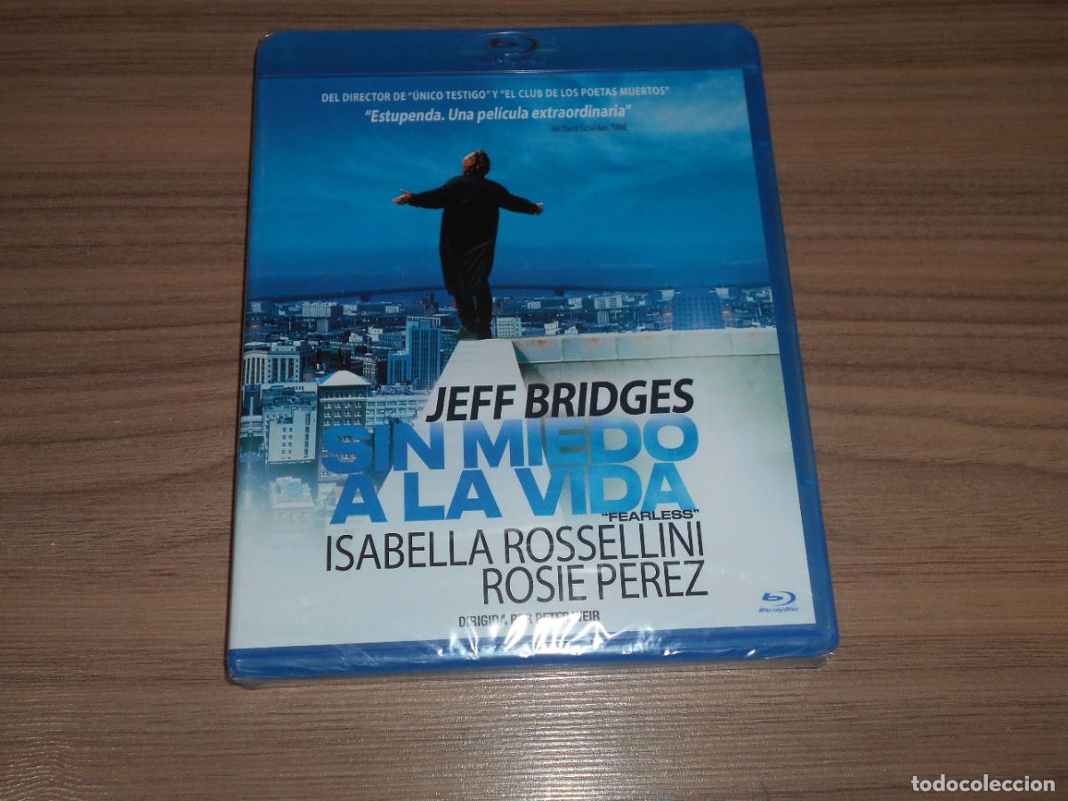 Cine: SIN MIEDO A LA VIDA BLU-RAY DISC Jeff Bridges ISABELLA ROSELLINI Nuevo PRECINTADO