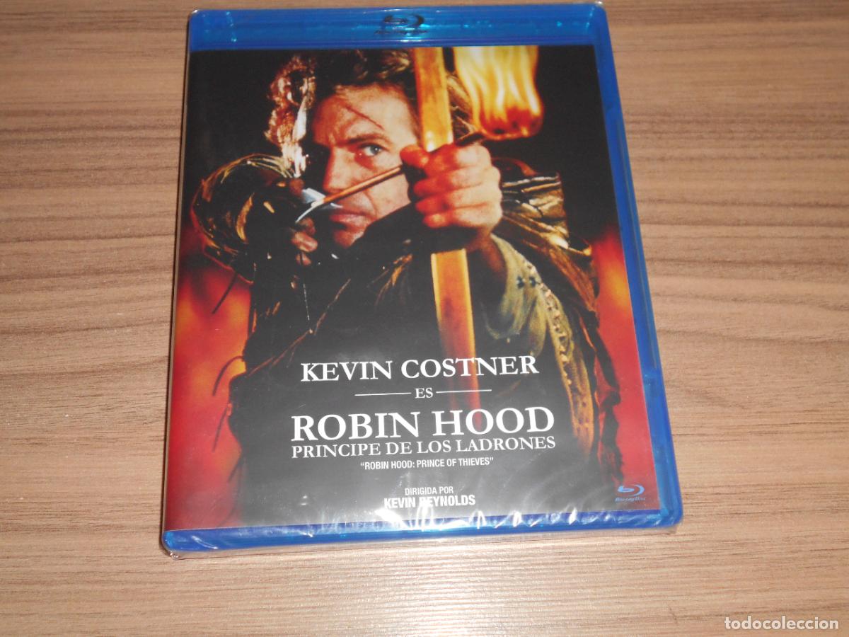 Cine: ROBIN HOOD el Principe de Los Ladrones BLU-RAY DISC Kevin Costner NUEVO PRECINTADO