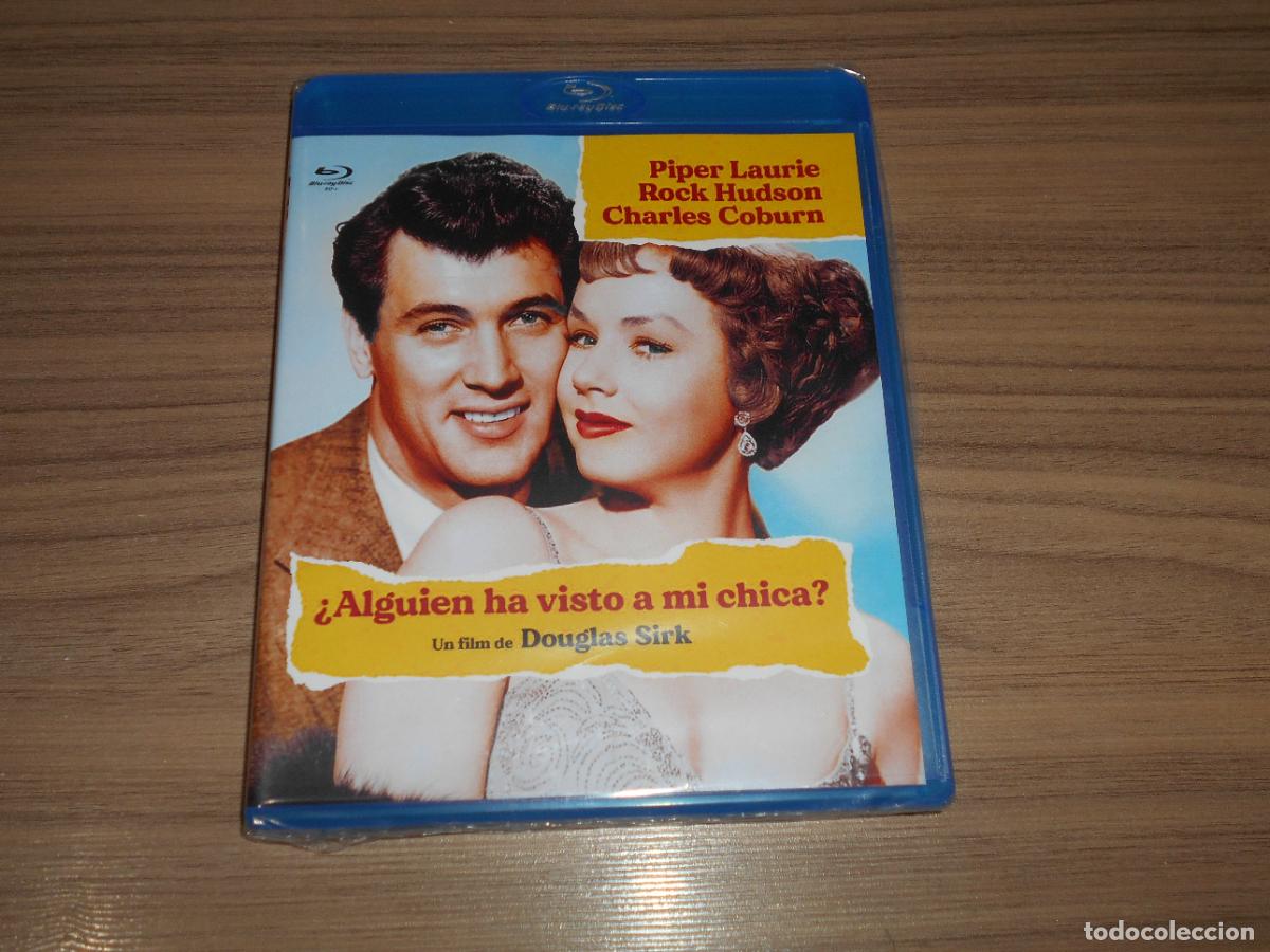Cine: ALGUIEN HA VISTO A MI CHICA BLU-RAY DISC Piper Laurie ROCK HUDSON Charles Coburn NUEVO PRECINTADO