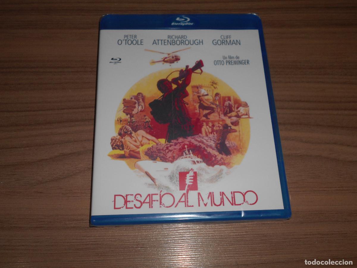 Cine: DESAFIO AL MUNDO BLU-RAY DISC de OTTO PREMINGER Peter O'Toole NUEVO PRECINTADO