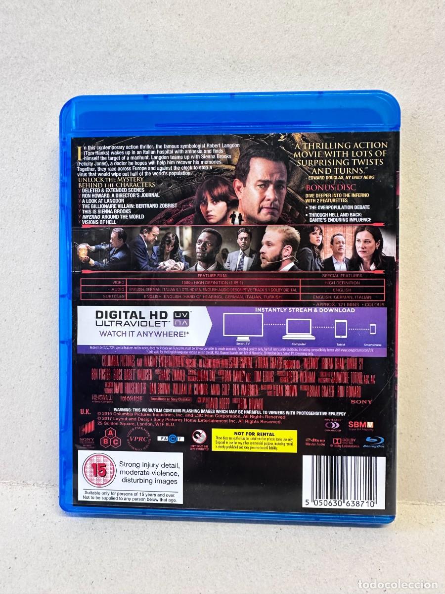 Cine: Inferno (Blu-ray) Tom Hanks - Foto 2