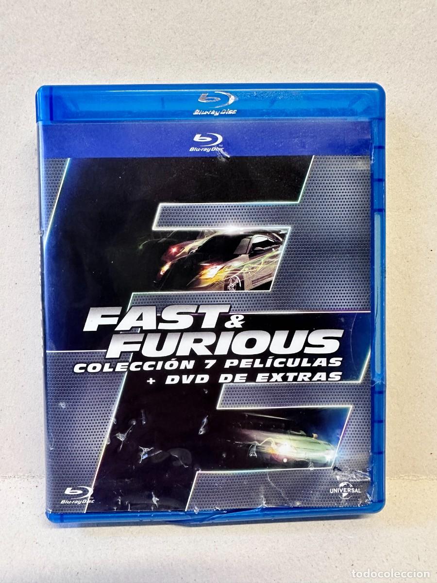 Cine: Fast & Furious (x8 Blu-ray) SIete Pel&iacute;culas + DVD de Extras