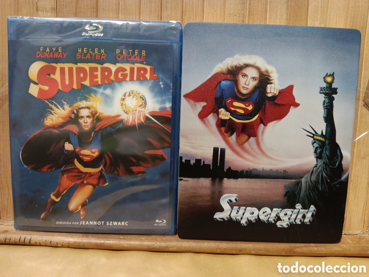Cine: Supergirl - Blu-ray PRECINTADO + caja met&aacute;lica
