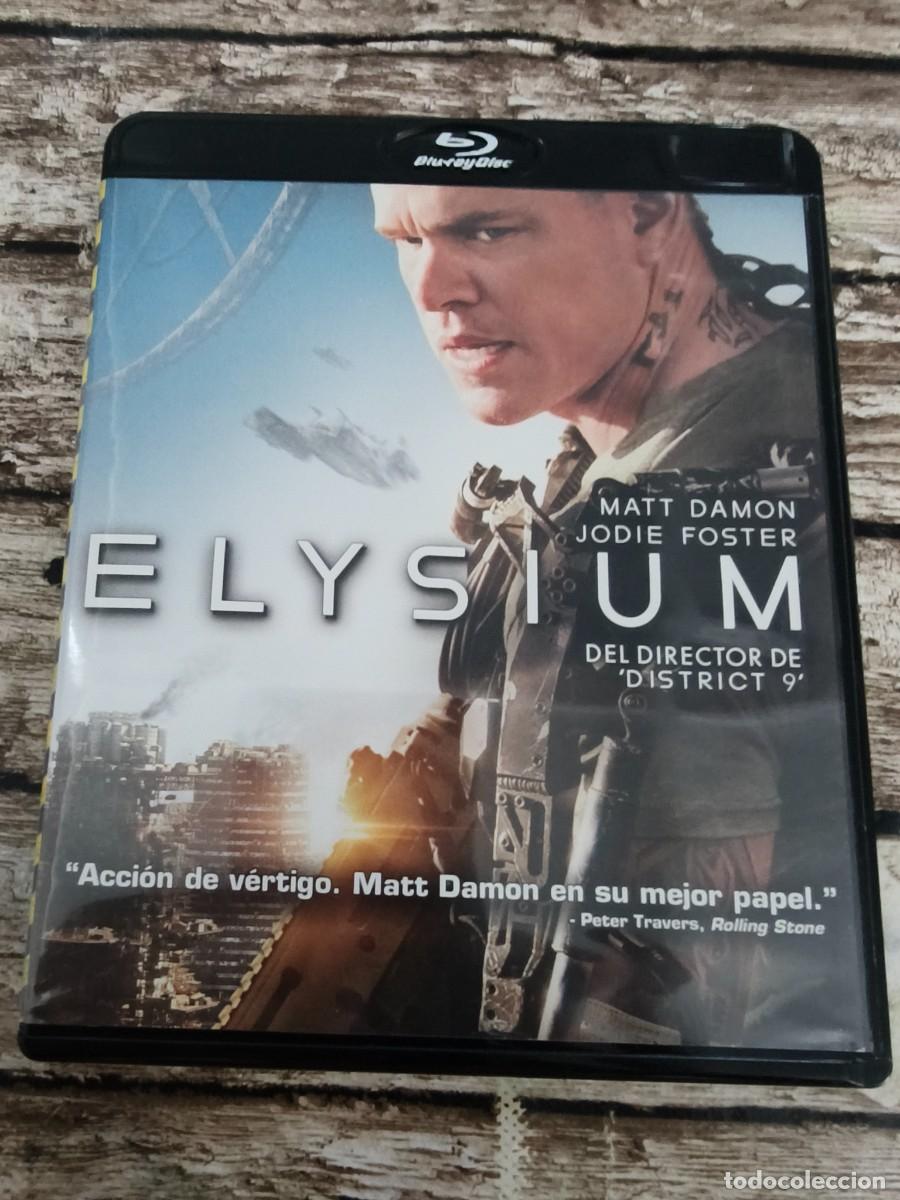Cine: BLU RAY - ELYSIUM - MATT DAMON , JODIE FOSTER - LEER DESCRIPCI&Oacute;N Y CONDICIONES DE VENTA
