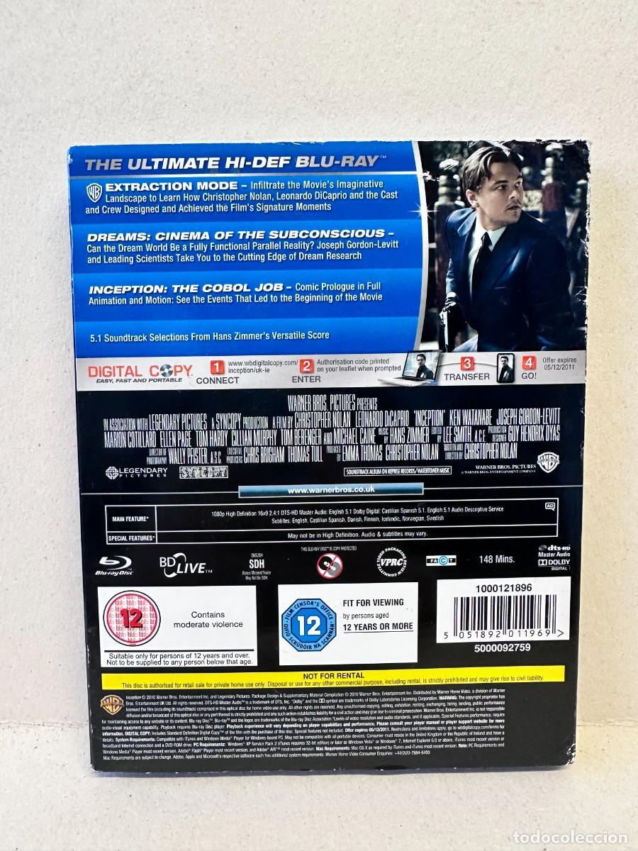 Cine: Inception (Blu-ray) Leonardo DiCaprio - Foto 2