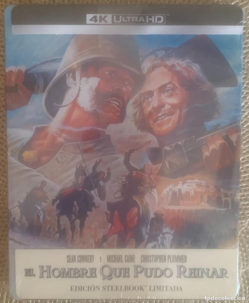 Cinema: EL HOMBRE QUE PUDO REINAR (John Huston, 1975) - EDICION 4K UHD BLU RAY