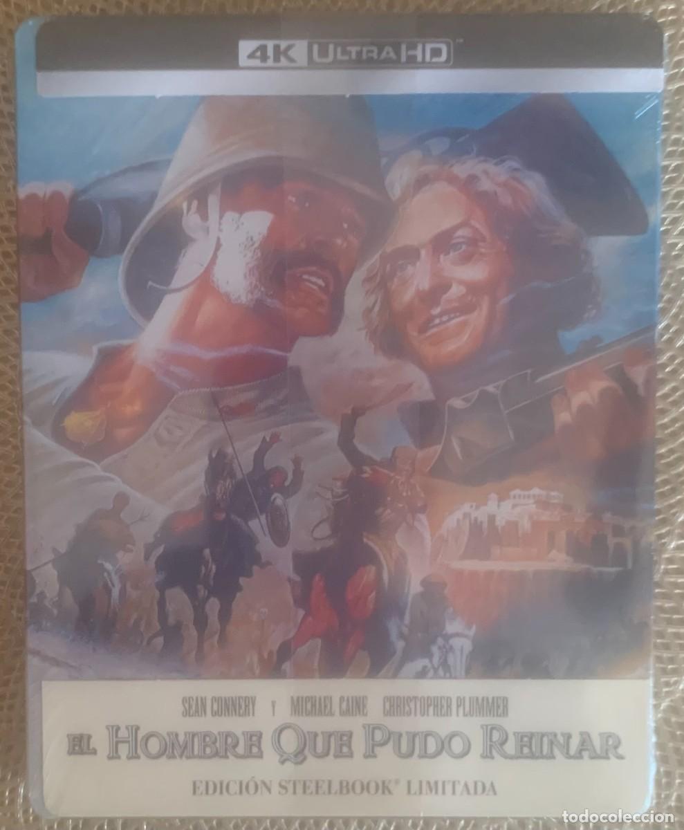 Cine: EL HOMBRE QUE PUDO REINAR (John Huston, 1975) - EDICION 4K UHD BLU RAY